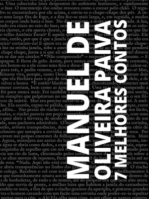 cover image of 7 melhores contos de Manuel de Oliveira Paiva